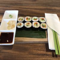 Half plate Nori rolls   at Healthy Ubud in Ubud