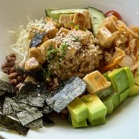 Kimchi bowl  at Healthy Ubud in Ubud