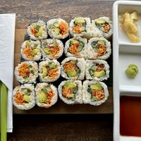 Sushi  at Healthy Ubud in Ubud