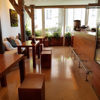 The restaurant (all of it) at Yogi Booster in Lausanne