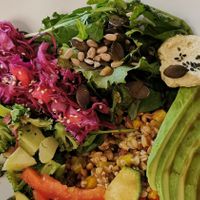 Assiette du jour at Yogi Booster in Lausanne