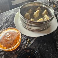 Vegan Steamed Dumplings at Mason's Dumpling Shop in Aurora