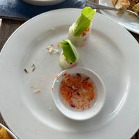 Spring rolls at Breeze in Koh Tao