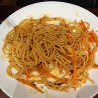 Least favourite - the cold noodles   at Tibet Kitchen in Katoomba