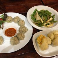 Vegan Momo’s and beans  at Tibet Kitchen in Katoomba