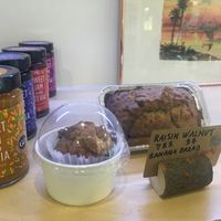 Delicious baked goods and other products  at Vegan & Beyond in Seoul