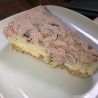 Neapolitan Cheesecake  at Vegan & Beyond in Seoul