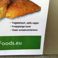 Vegan kaassoufflé, dus ECHT VEGAN. at De Friterie in Smilde