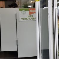 Vegan sign at De Friterie in Smilde