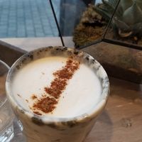 Masala latte at Holi Yoga & Cafe in Moscow