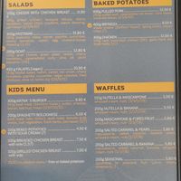 Menu back at IBA.TU Bistro in Vysoke Tatry