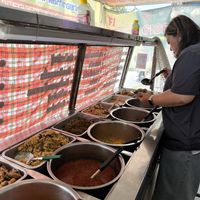 Nice friendly Lady at Vegetarian Food by Somjan in Lampang