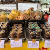Many product are sale in this resturant at Vegetarian Food by Somjan in Lampang