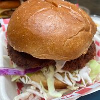 Spicy Buffalo Chickn at Wise Boys Burgers - Auckland CBD in Auckland