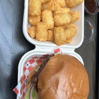 Chicken burger  at Wise Boys Burgers - Auckland CBD in Auckland