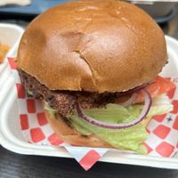 Classic chickn burgerr  at Wise Boys Burgers - Auckland CBD in Auckland