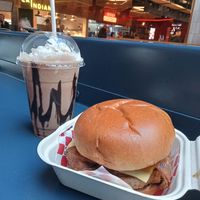 So full! Was tasty as 🤣😋 at Wise Boys Burgers - Auckland CBD in Auckland