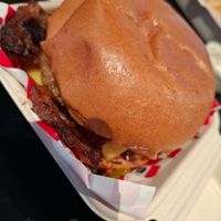 Double smash at Wise Boys Burgers - Auckland CBD in Auckland