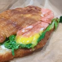 Ham and cheese croissant at Tart Bakery - Queen St in Auckland