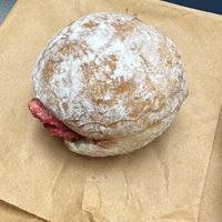Jam filled donut 💕  at Tart Bakery - Queen St in Auckland