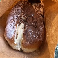 Caramel cream donut - delicious!  at Tart Bakery - Queen St in Auckland