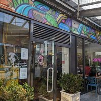 Outside at Mystic Kitchen in Wellington