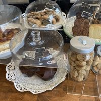 Vegan muffins and cookies  at Cafe Katan ba Rashi  in Ramat Gan