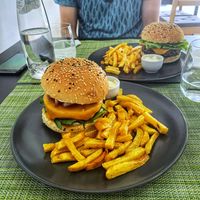 Burgers  at Flavours Spot in Setubal