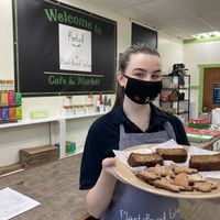 Friendly staff  at Rooted Plant-Based Eating in Midland