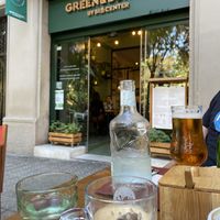 By the park next to La Sagrada Familia at Green&Burger - Biocenter in Barcelona