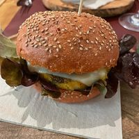Happy burger   at Green&Burger - Biocenter in Barcelona