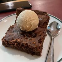 Brownie   at Green&Burger - Biocenter in Barcelona
