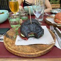 Magic burger (or passion, I am not sure sorry)  at Green&Burger - Biocenter in Barcelona