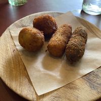 Croquetas   at Green&Burger - Biocenter in Barcelona