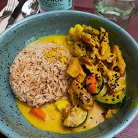 Curry que te pillo at Green&Burger - Biocenter in Barcelona