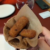 Croquettes! at Green&Burger in Barcelona