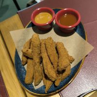 Palitos de seitan at Green&Burger in Barcelona