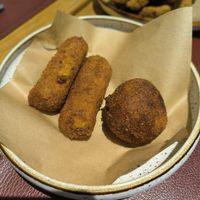 Croquetas at Green&Burger in Barcelona