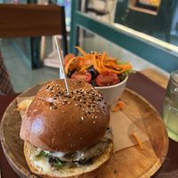 Magic burger  at Green&Burger in Barcelona