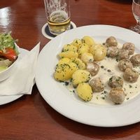 Königsberger Klopse at Kartoffelhaus in Gottingen