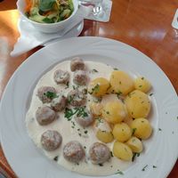 Königsberger Klopse at Kartoffelhaus in Gottingen