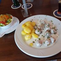 Vegan Königsberger Klopse at Kartoffelhaus in Gottingen