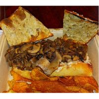 Mushroom "French Dip" Sand at Molly Malloy's in Philadelphia