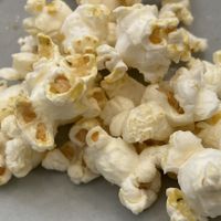 nooch popcorn  at Grounds & Greens Cafe in White Rock