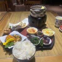 Everything was incredibly tasty and prepared just right!  at Shān Shuǐ Yuán 水緣蔬食民宿 in Ren Ai