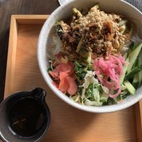 Omg.   Fish bowl.   Just do it! at Chi in Vancouver