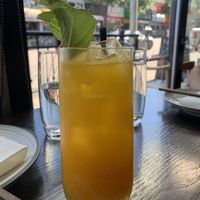 Mango lemonade  at Chi in Vancouver