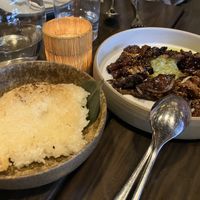 Shaken beef  at Chi in Vancouver
