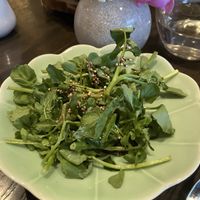 Watercrest salad   at Chi in Vancouver