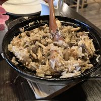 Crispy rice  at Chi in Vancouver